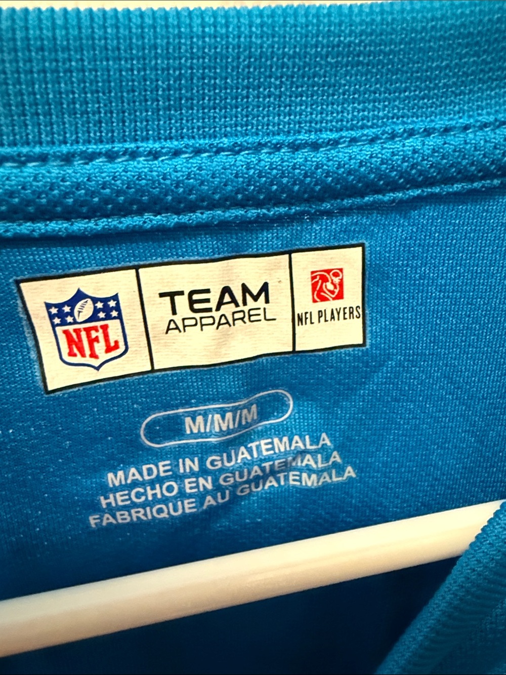 Carolina Panthers #59 Blue Men’s Jersey Shirt - Picture 3 of 3